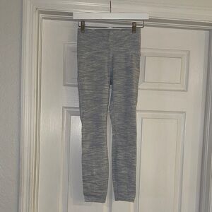 lululemon athletica heathered Blue/Gray Leggings